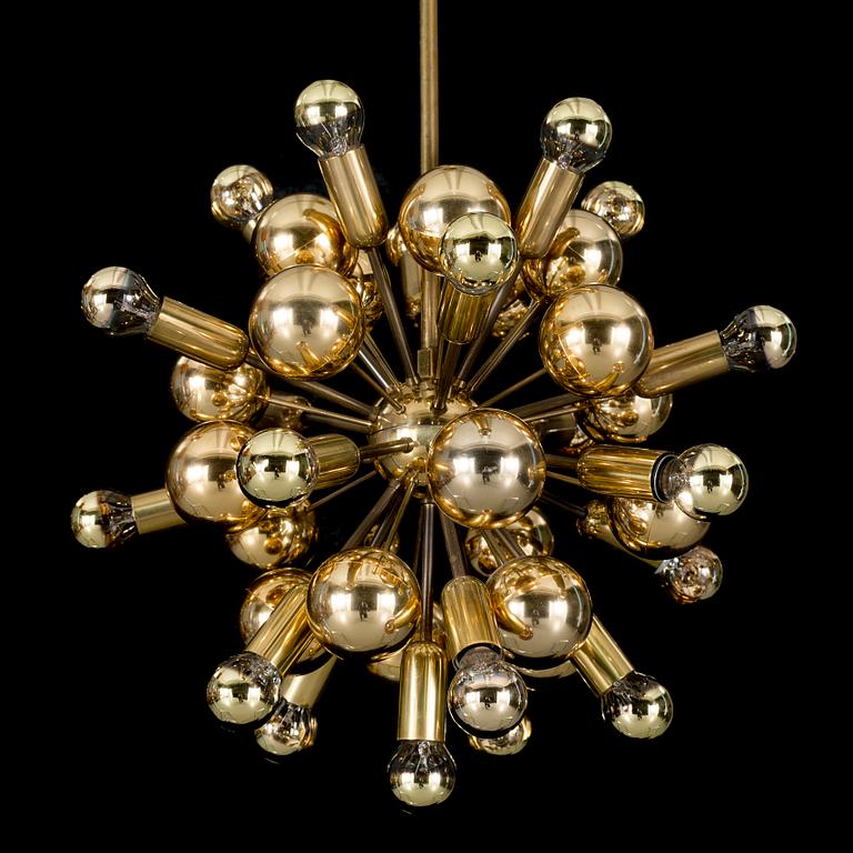 TAKLAMPA, sputnik-modell, troligen Cosack,Tyskland, 1970-tal.