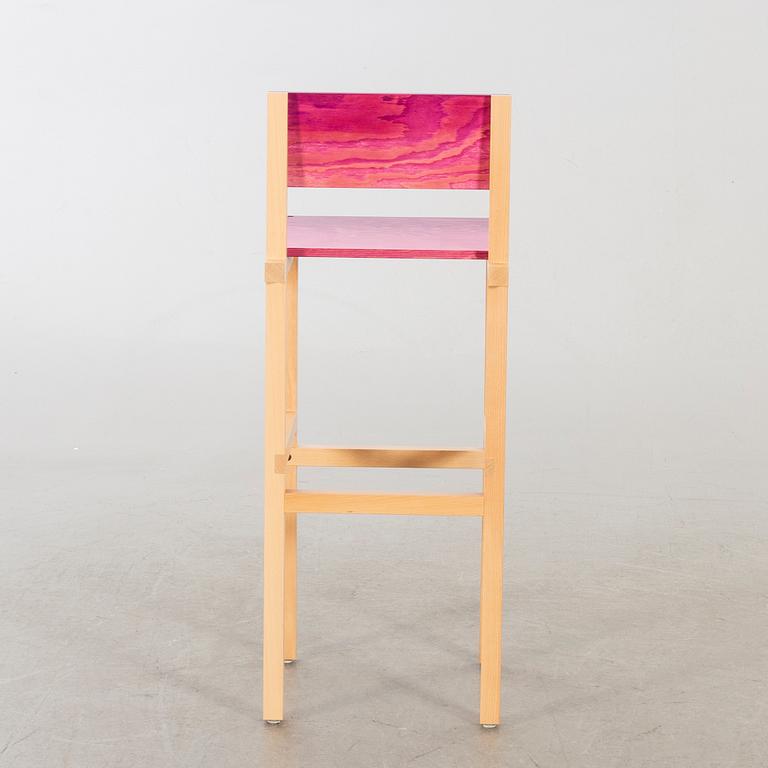 FREDRIK PAULSEN, "Röhsska"Designbaren,bar stool, Blå Station 2020, Bar stool 11/18.