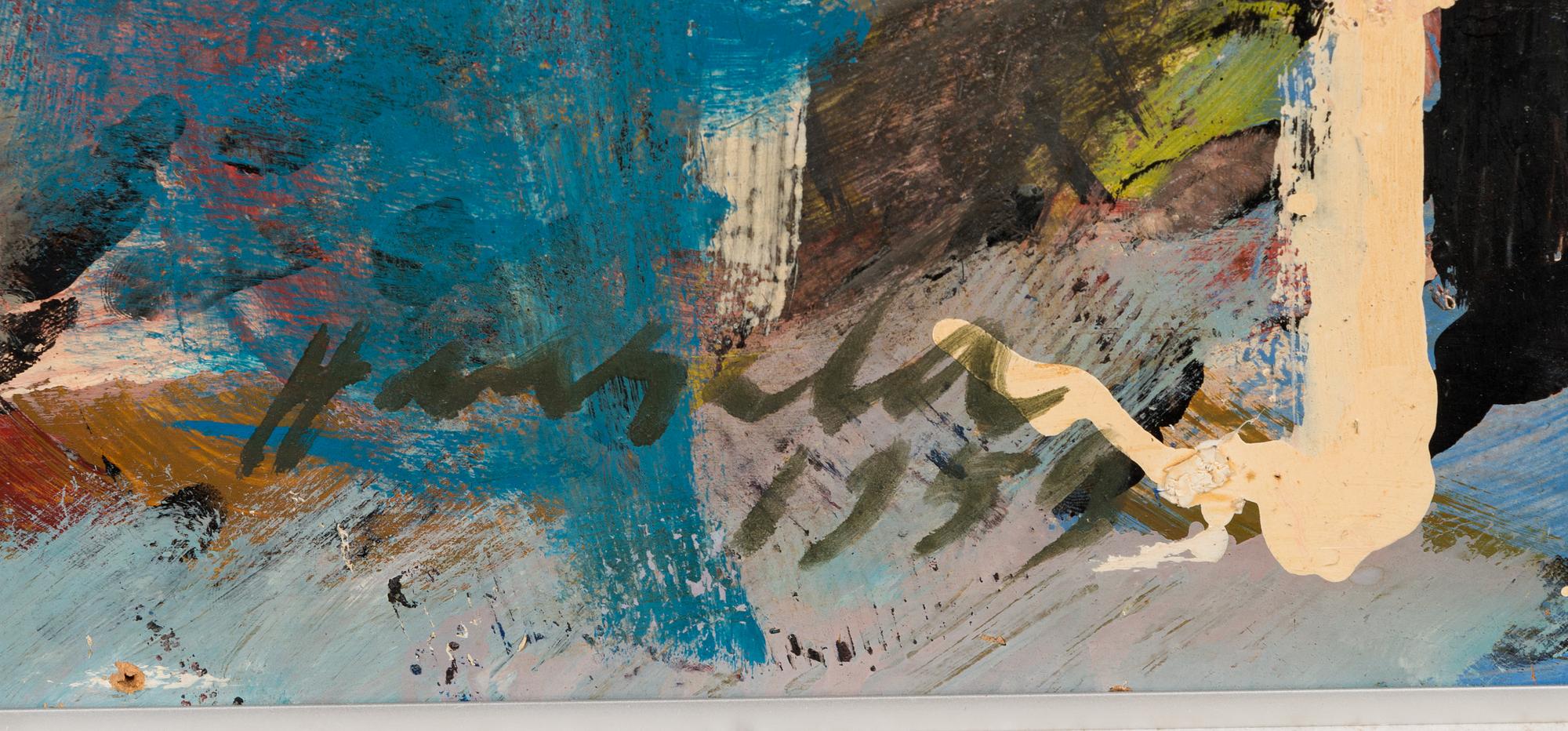 OLAVI HAARALA, oil on board, signed and dated 1959.
