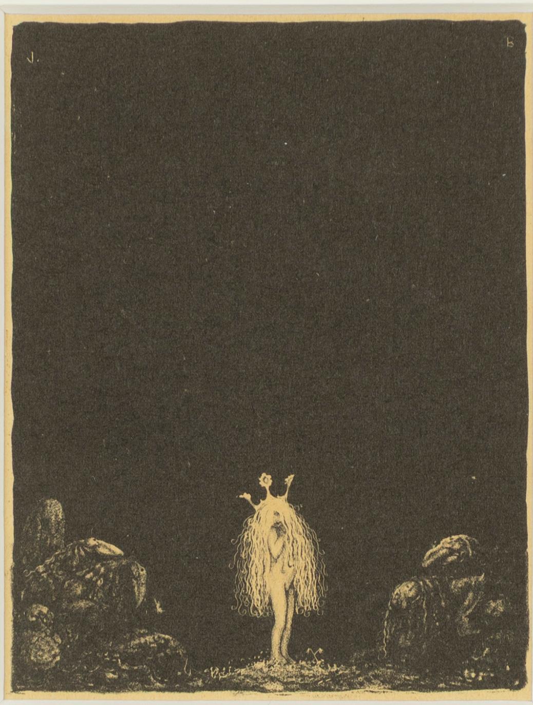 John Bauer, "Den lilla prinsessan och trollen".