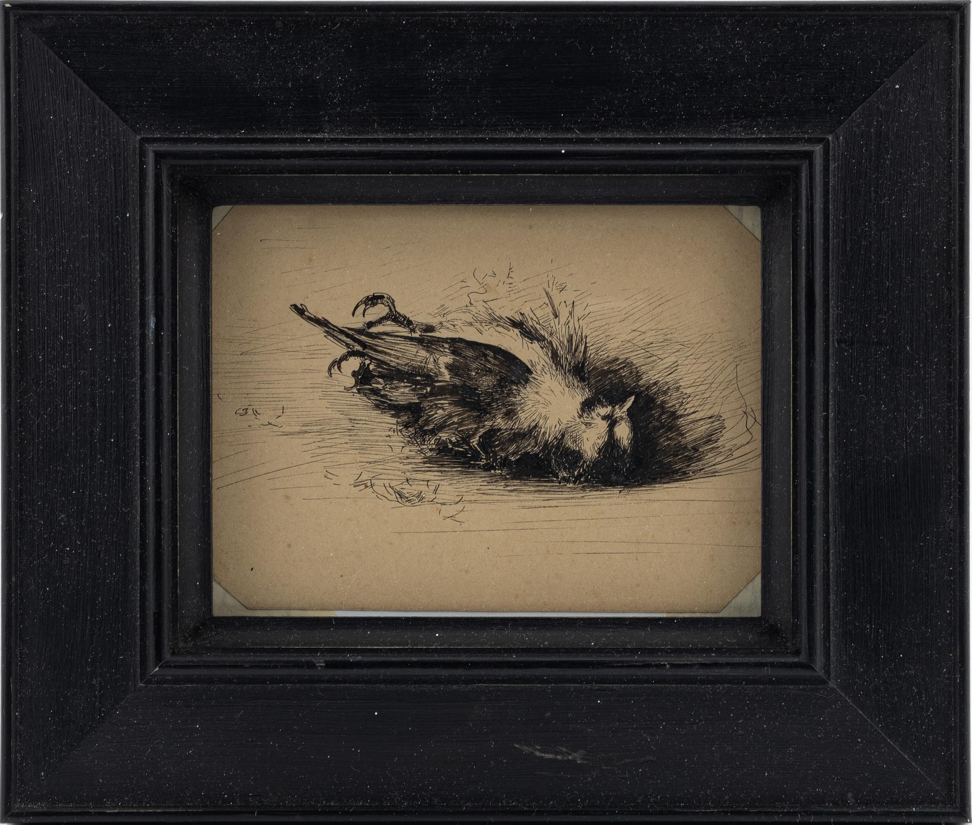 Karl Nordström, tuschteckning.