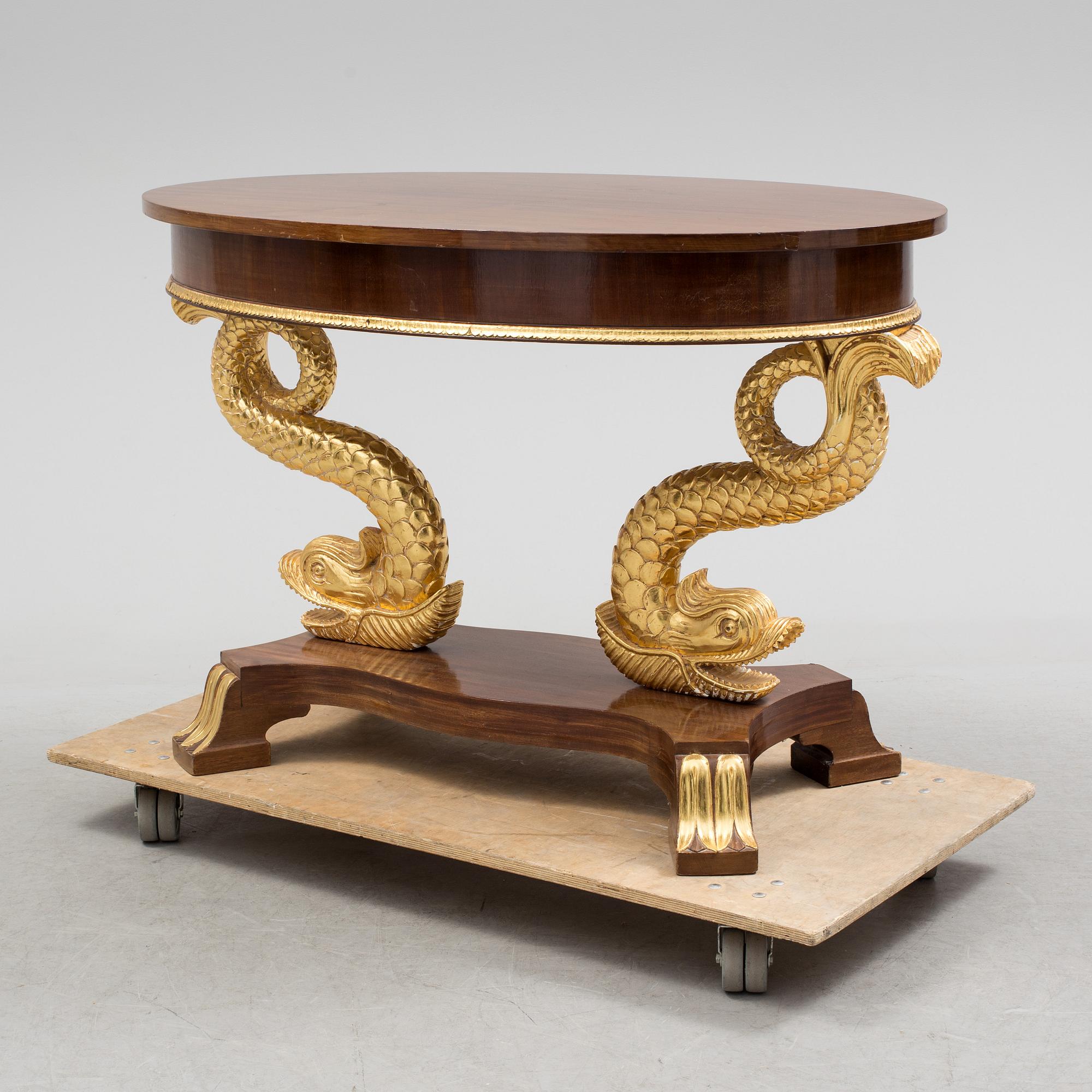 BORD, empirestil, 1900-talets första hälft.