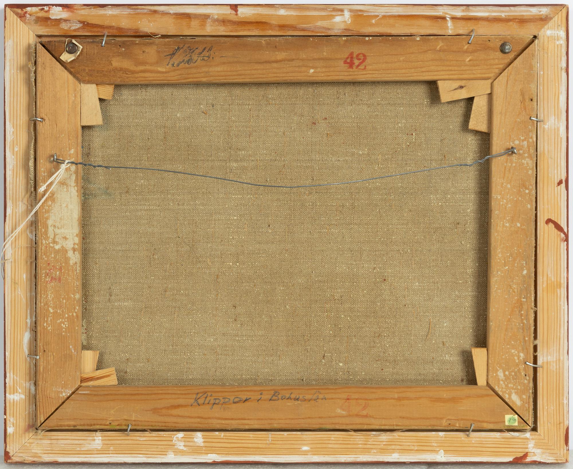 Torsten Renqvist, "Klippor i Bohuslän".