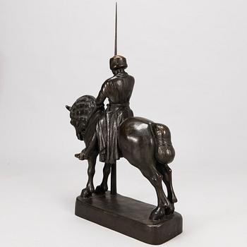 ANTON GRATH, A bronze sculpture, signed, 1930s.