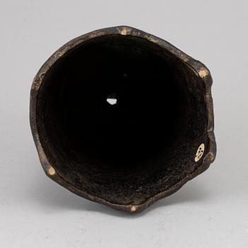 A Japanese bronze bell, 20th century.