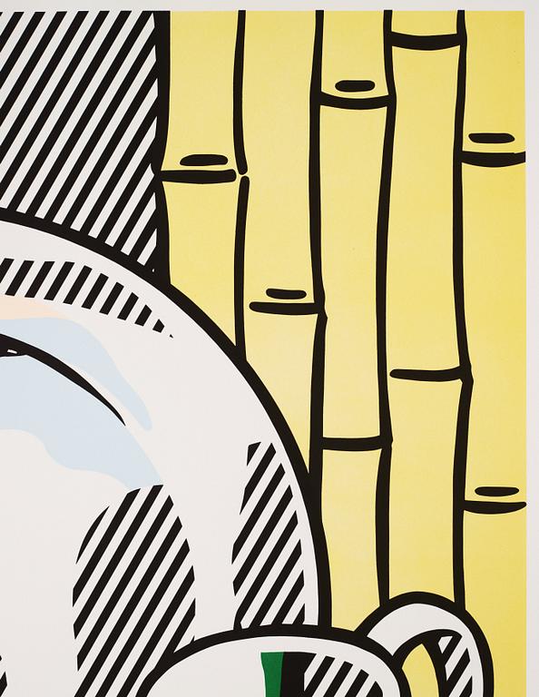 Roy Lichtenstein, "Still Life with Figurine", from Six Still Lifes.