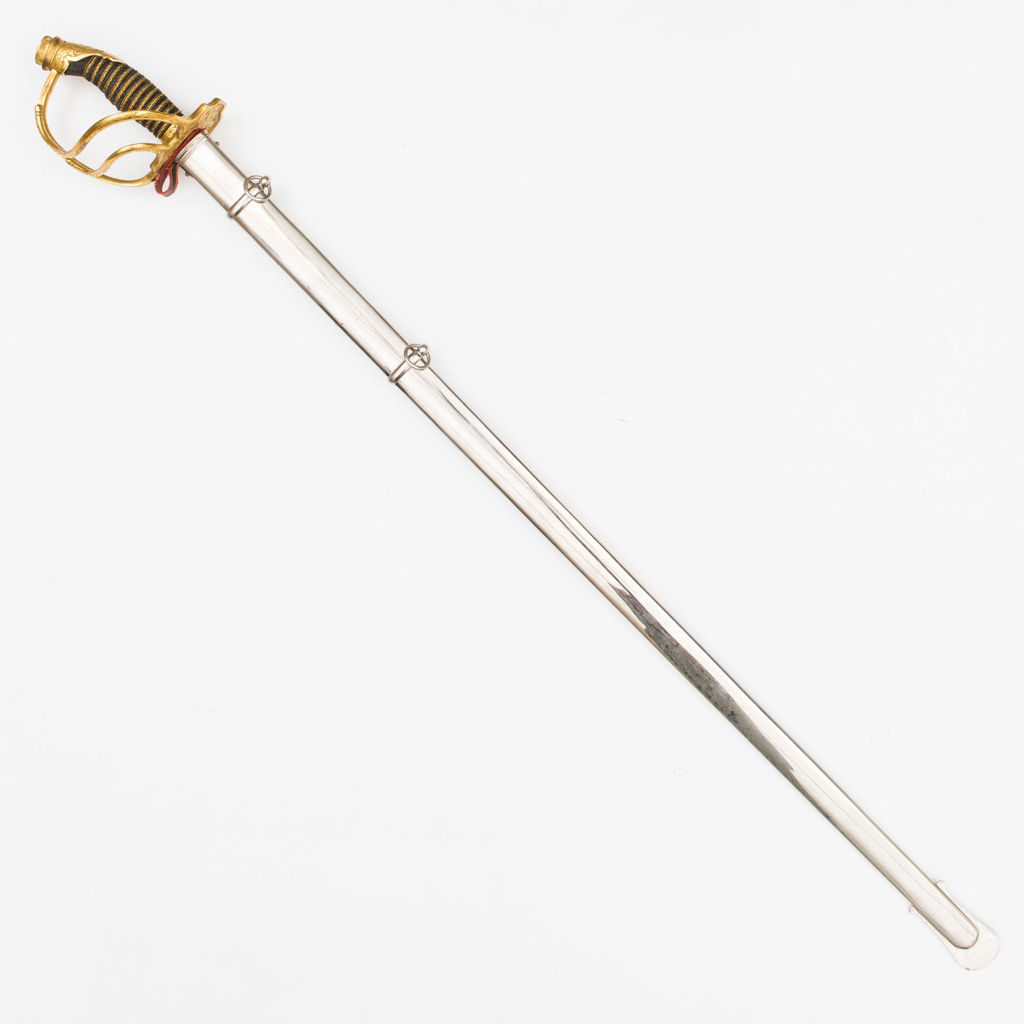 PALLASCH, gåvosvärd, Preussen/Ryssland, för  Chevaliergardet, 1800-talets slut.