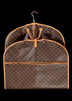 619. A monogram canvas wardrobe trunk by Louis Vuitton, "Garment Cover".