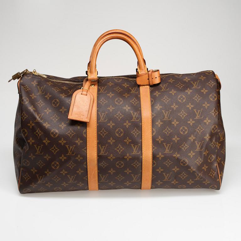 VÄSKA, "Keepall 50", Louis Vuitton.