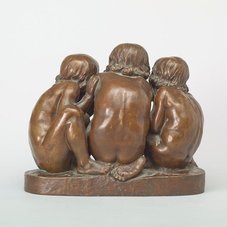 Rudolf Tegner, "De tørstige børn" (= The thirsty children).