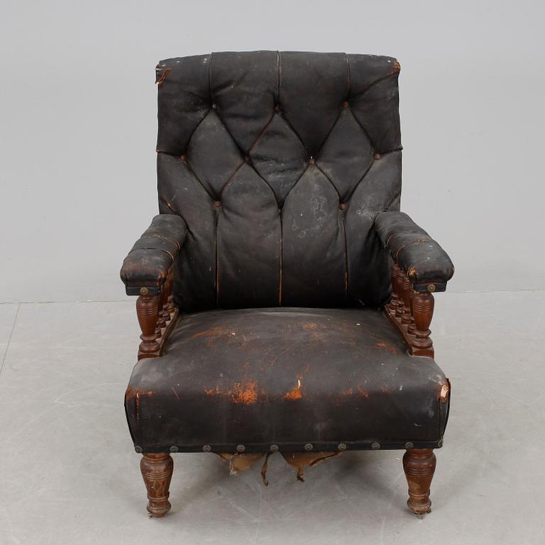 FÅTÖLJ, 1800-talets slut.