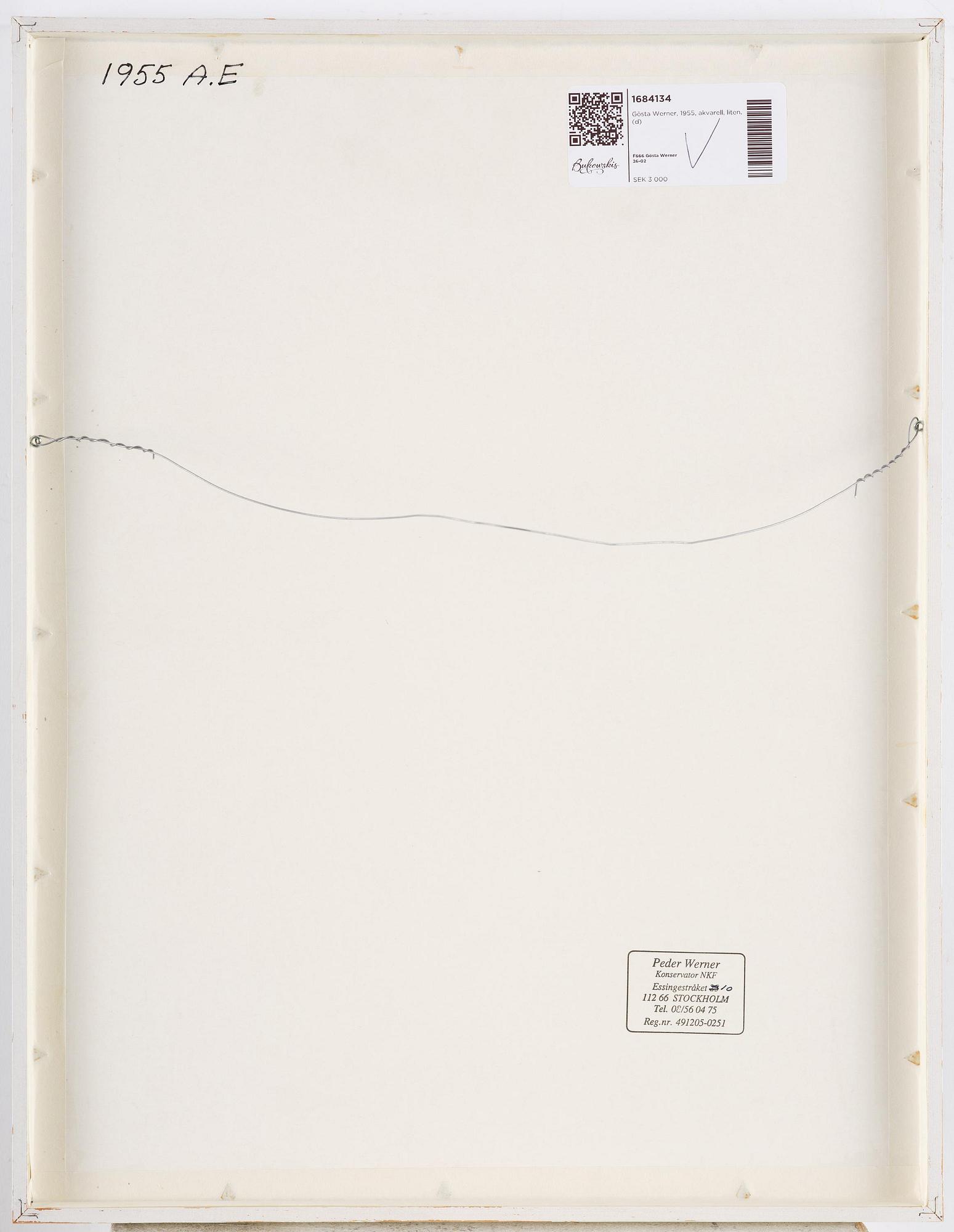 Gösta Werner, Composition.