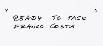 Franco Costa, "Ready to Tack".