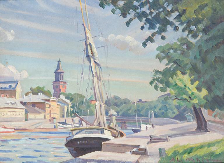 Ali Munsterhjelm, Aurajoki.