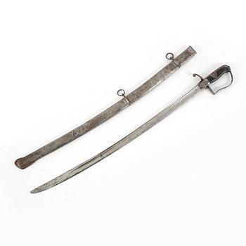 SABEL, för artilleriet, m/1831, Sverige.