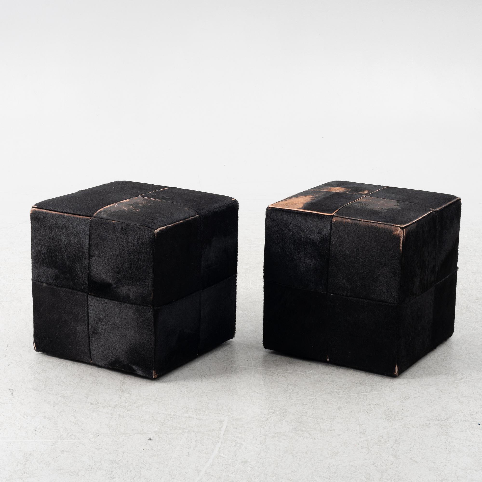 Minotti, sittpuffar, ett par, "Villon".