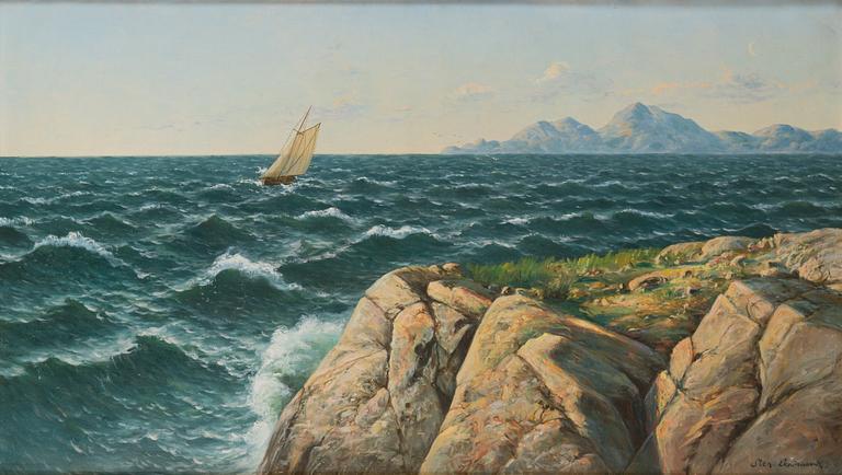 Sten Lundmark, oil on canvas, signed.