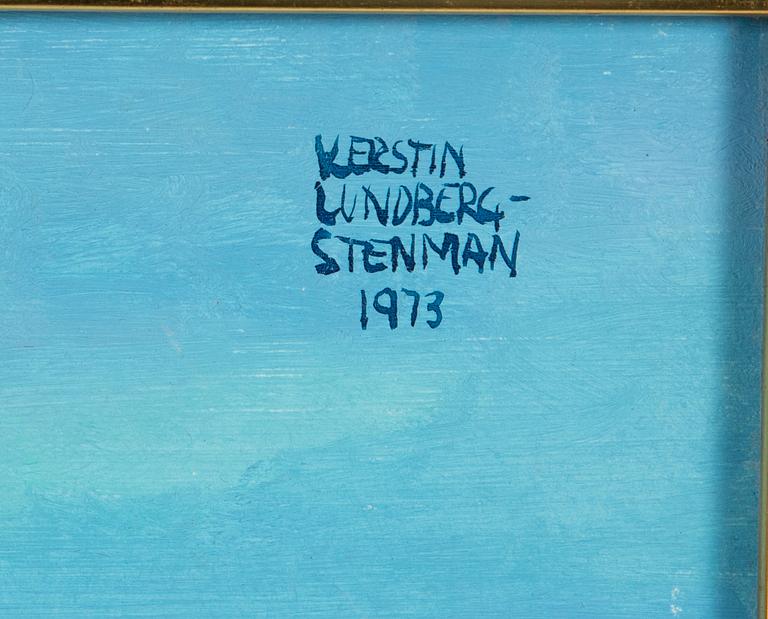 Kerstin Lundberg-Stenman, Månskensslandskap.