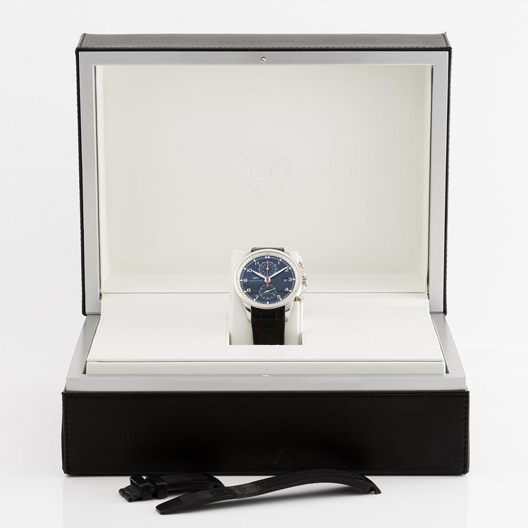 IWC, Schaffhausen, Portuguese Yacht Club, Chronograph, wristwatch, 45,5 mm,.