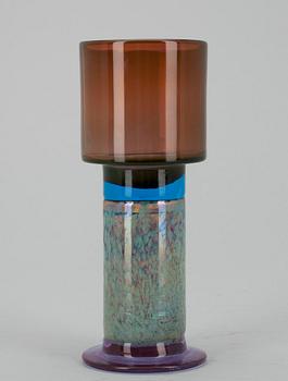 428. POKAL, glas, sign. Kaj Franck, Notsjö.