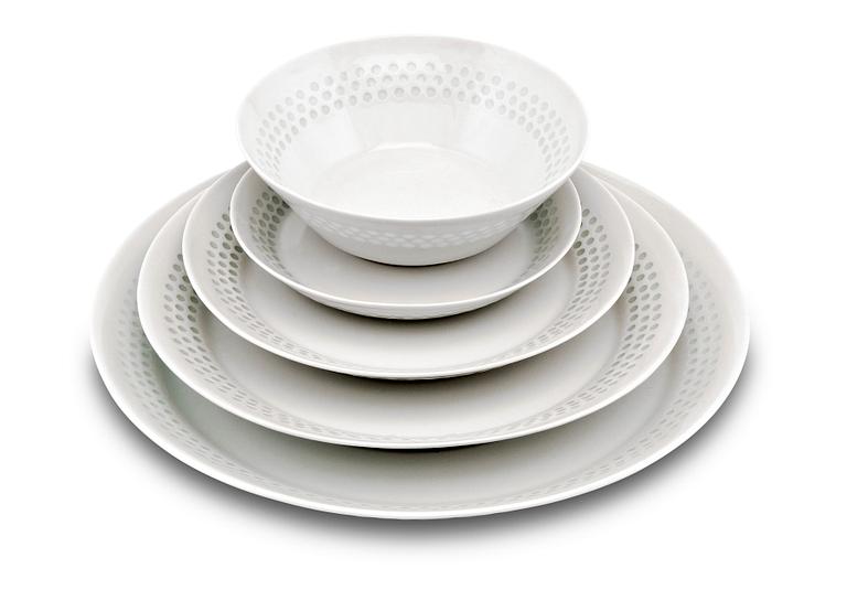 Friedl Holzer-Kjellberg, TABLEWARE, 81 PCS..
