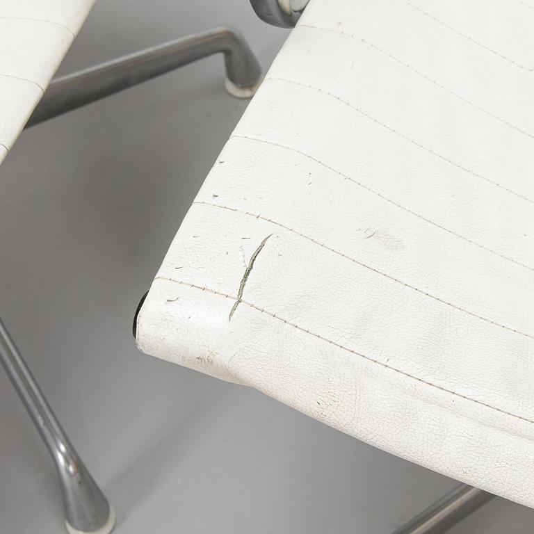 Charles & Ray Eames, kontorsstolar, ett par, 938-138, Herman Miller, 1900-talets andra hälft.