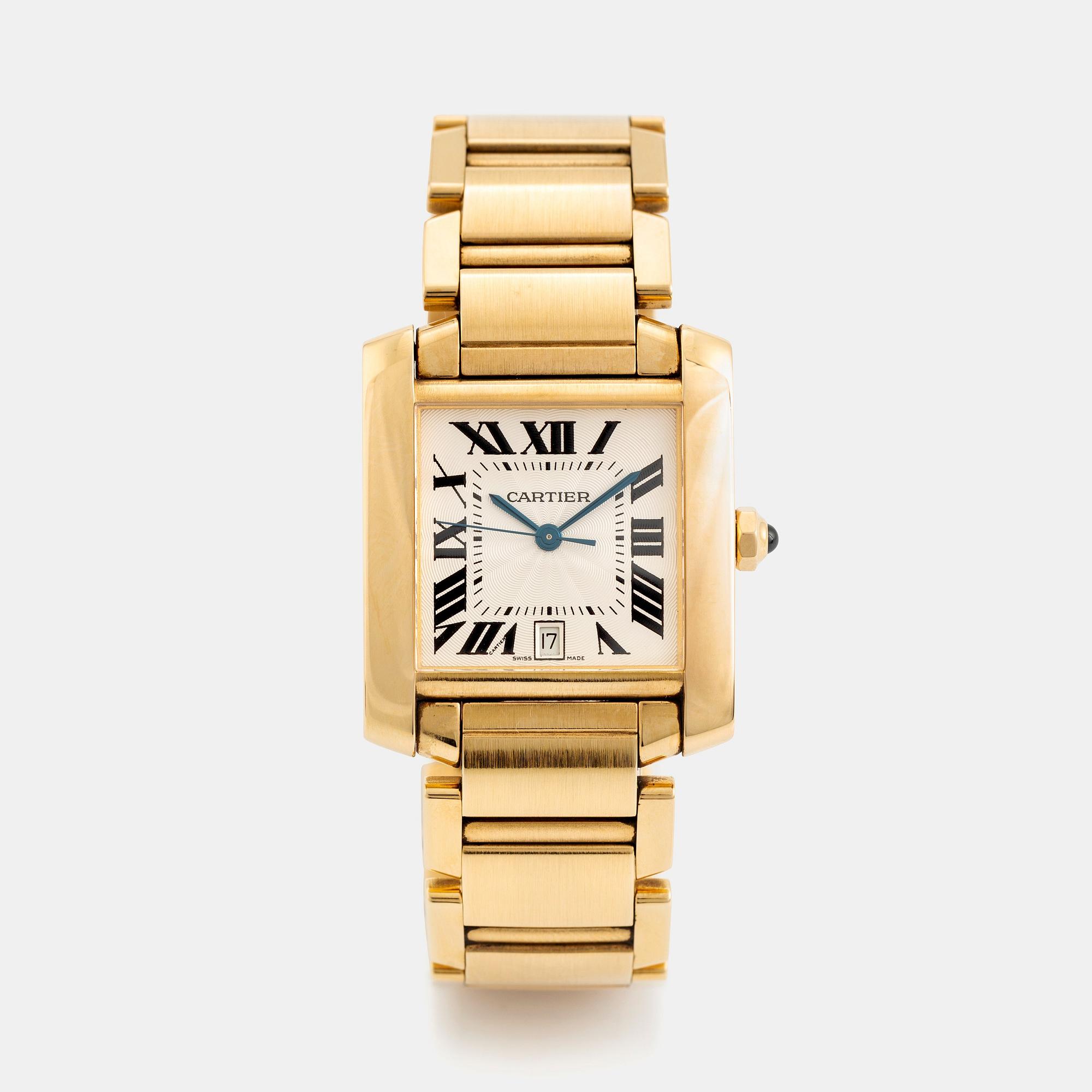 Cartier, Tank Francaise, ca 2004.