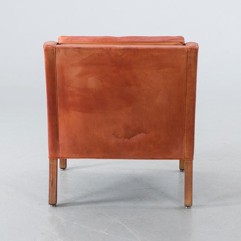 BØRGE MOGENSEN, fåtölj, "Lounge Chair", Fredericia Stolefabrik, modell 2207, 1900-talets andra hälft.