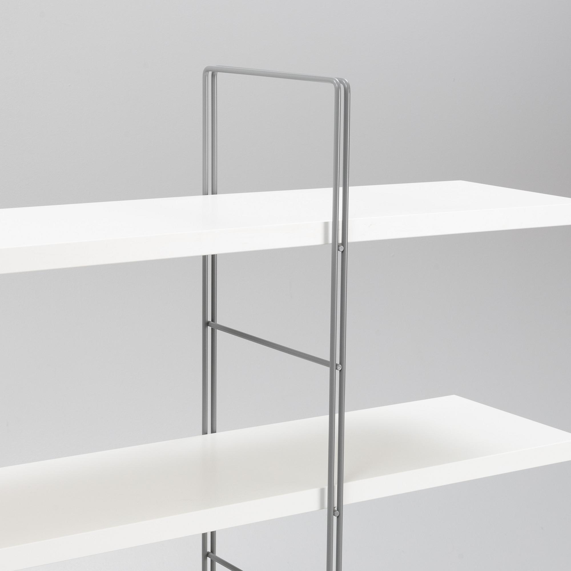 Niels Gammelgaard, an 'Enetri' bookcase from Ikea.