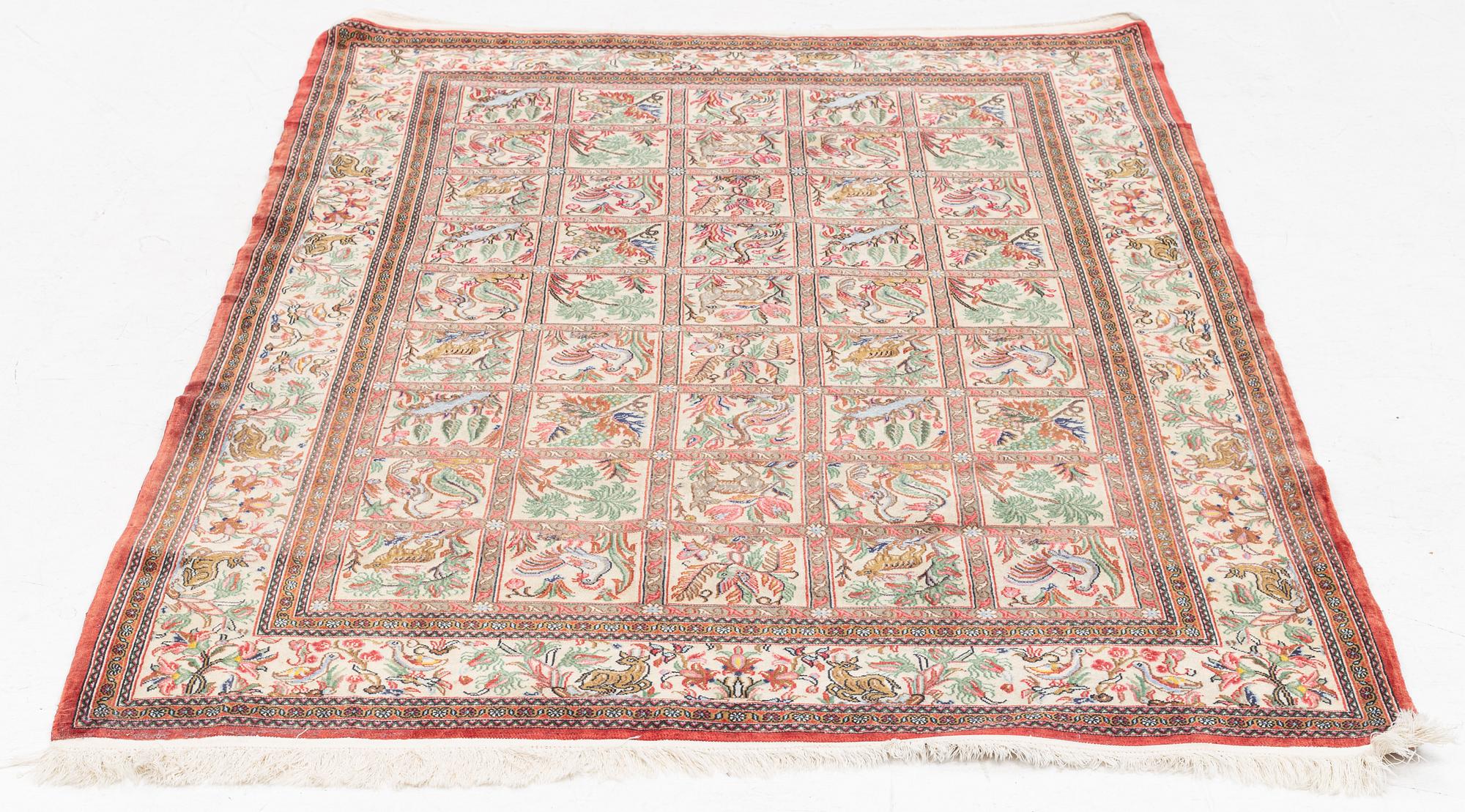 Matta, Ghom, ca 200 x 137 cm.