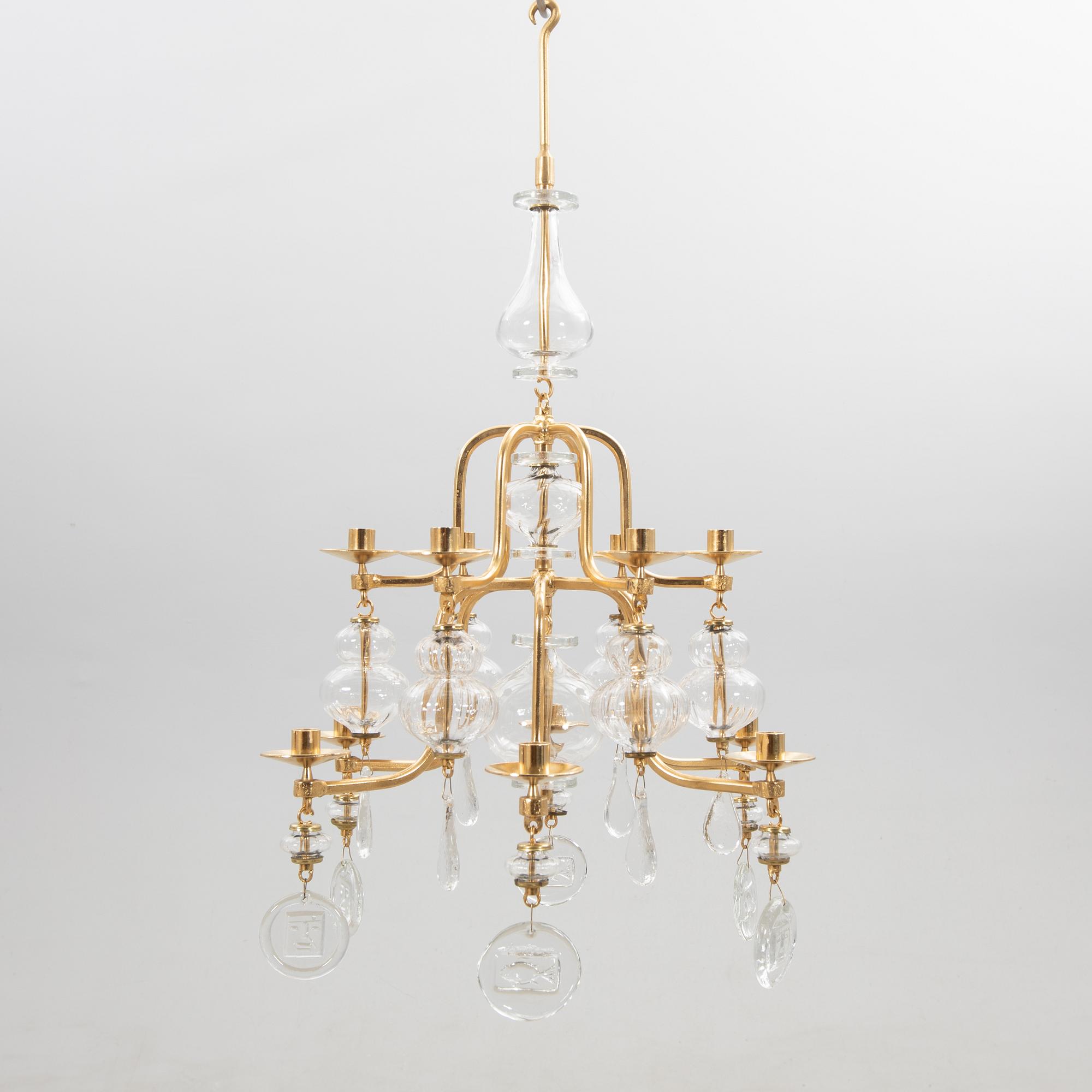 Erik Höglund, Chandelier, later part of the 20th century.