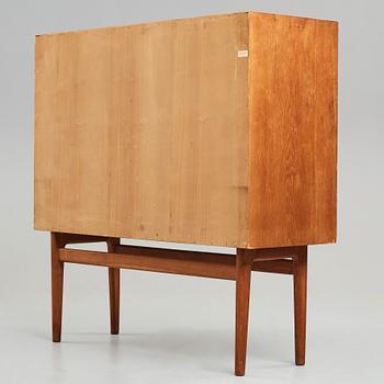 Jørgen Høj, an oak cabinet executed by cabinetmaker Knud Willadsen, Lillerød, Denmark 1952.