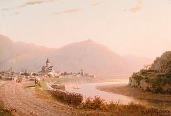 174. Petr Petrovich Vereschagin, THE TOWN MTSHETA.