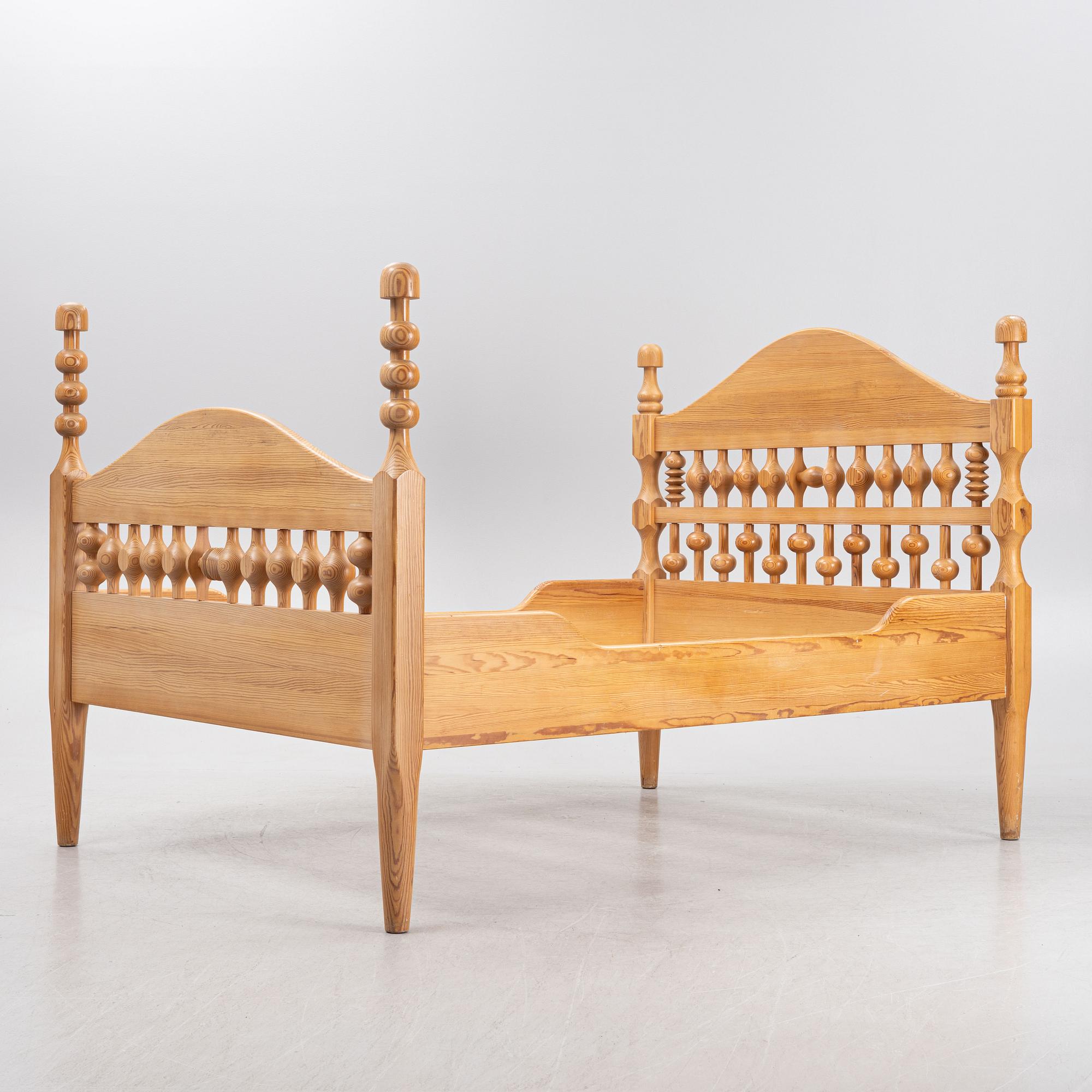 Erik Höglund, bed, 1960s.