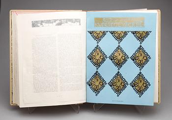KONST OCH LITTERATURTIDSKRIFTEN "PAN", 2 inbundna vol 1-2, 3-4 samt 11 häften, Tyskland 1895-1898.