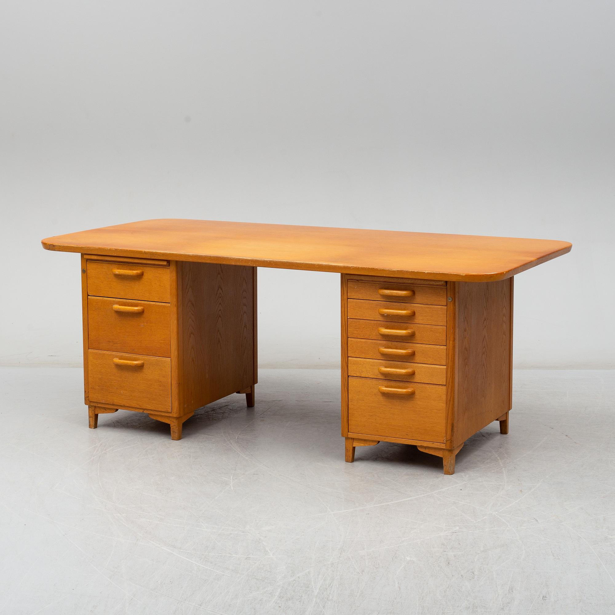 a writing desk by Kågéns Industrier, Tranås. 1960s.