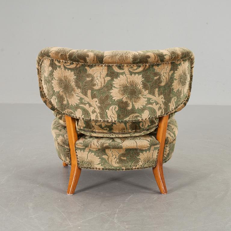 FÅTÖLJ, Otto Schultz för JIO Möbler Jönköping, 1940-50-tal.