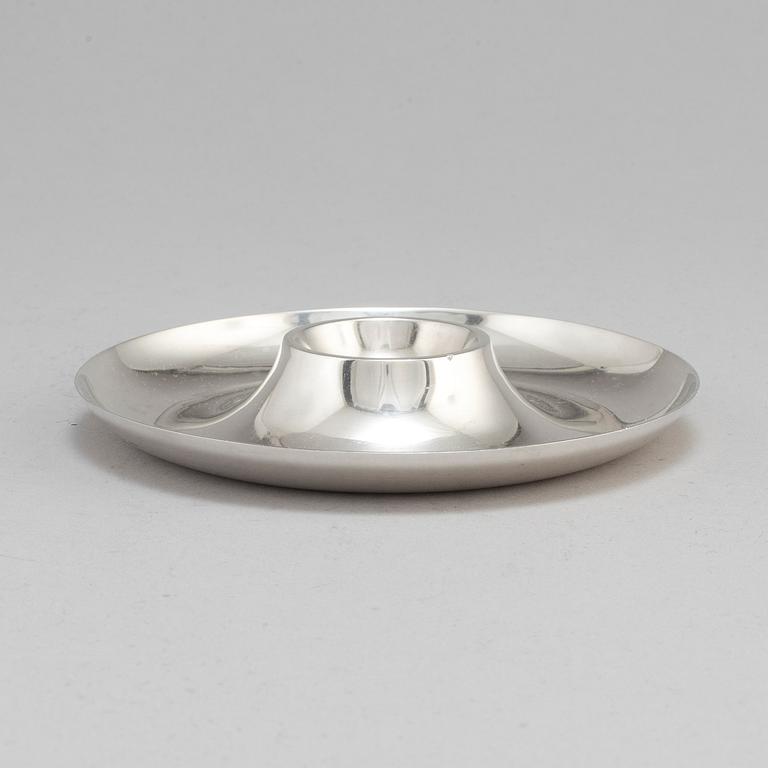 WIWEN NILSSON, äggkopp, sterling silver, Lund 1945.