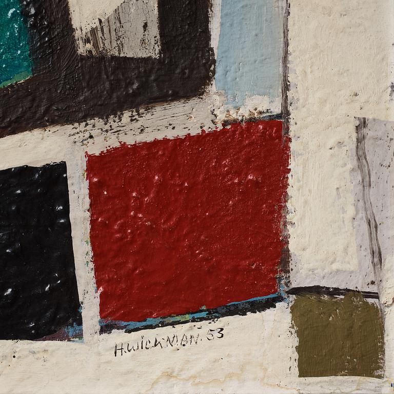 Hugo Wickman, 'Komposition med tekanna'.