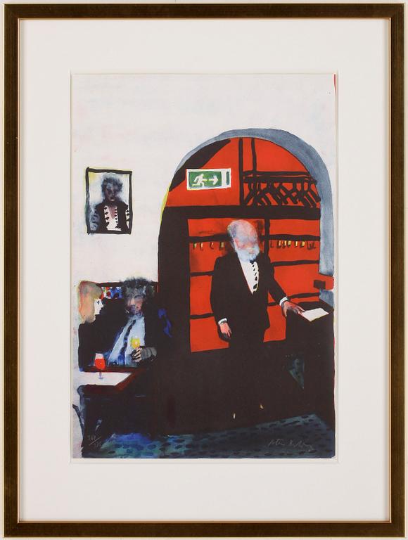 PETER DAHL, litografi, signerad o numrerad 369/375.