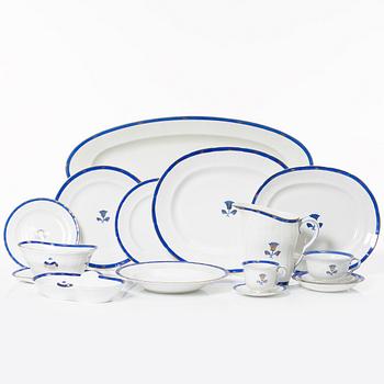 Wilhelm Kåge, tableware and coffee service, 65 pieces, 'Gold Star' Gustavsberg.