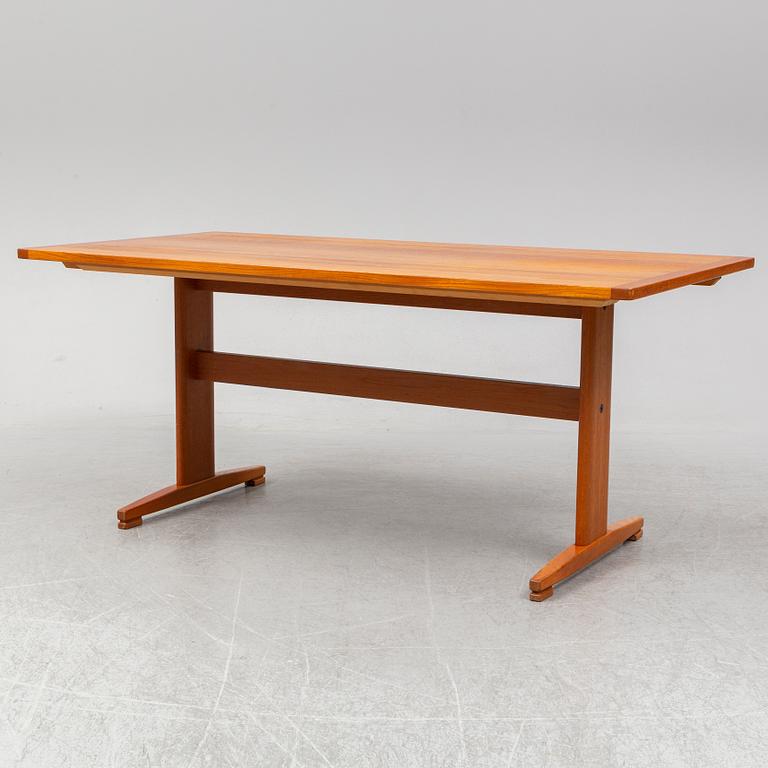 A dining table, Ulferts Tibro Swden, second half of the 20th Century.