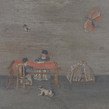 Door pediment, 18th century.