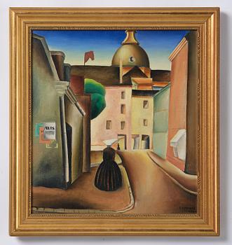 Waldemar Lorentzon, Cityscape, France.