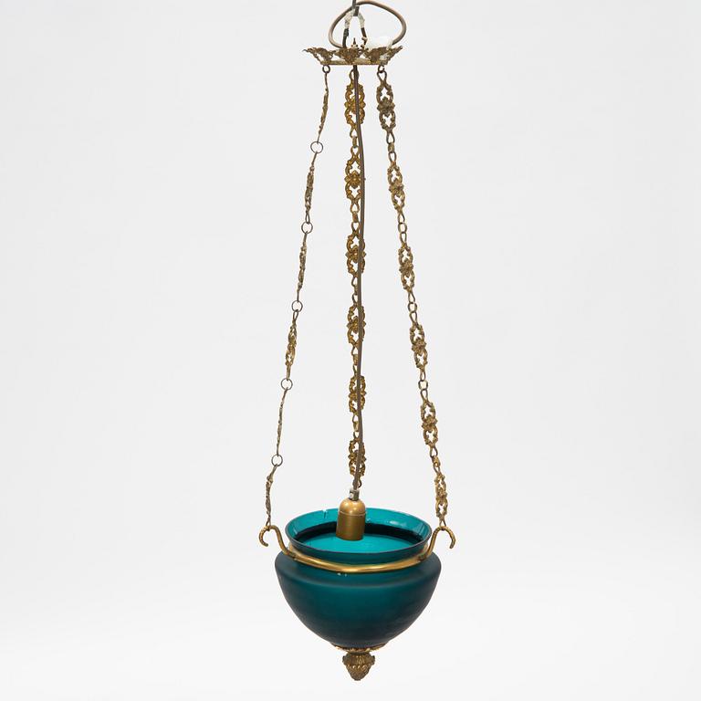 Ceiling lamp, second half of the 19th century.