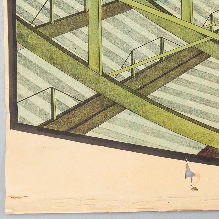 a poster from Sutro Baths San Francisco circa 1896.