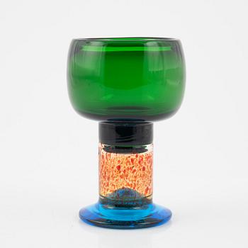 Kaj Franck, pokal, glas, signerad Kaj Franck Nuutajärvi Notsjö.