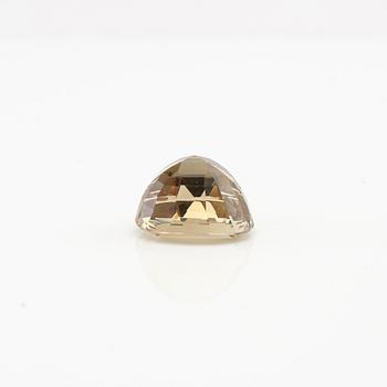 Loose, step-cut citrine, likely from Wiwen Nilsson's workshop.