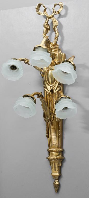 VÄGGLAMPA, 1900-talets andra hälft.