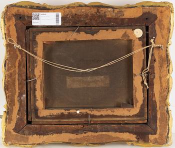 English artist, oil on canvas, signed and dated 1858 verso.